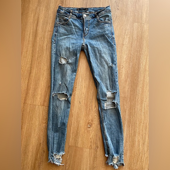 Zara Denim - Zara Trafaluc Ripped Jeans